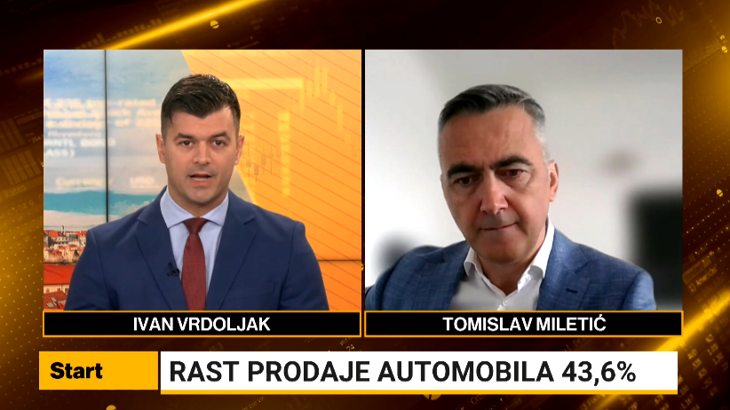 Miletić: Rast prodaje automobila pogurao rentacar