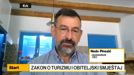 Pinezić: Naš problem nisu apartmani nego gradnja stanova i neformalni turizam