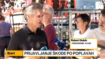 Golob: V četrtek dodatni ukrepi za pomoč prizadetim v poplavah