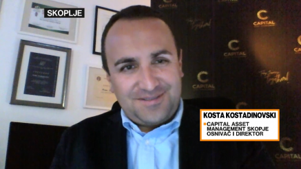 Коста Костадиновски, основач и директор на Капитал асет менаџмент Скопје