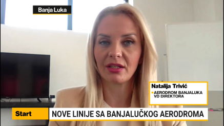 Trivić: Povećanje prometa putnika je primarni cilj aerodroma Banja Luka