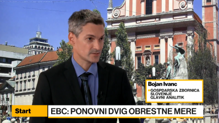 Ivanc: Od cen energentov odvisni nadaljnji dvigi obrestne mere