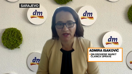 Admira Isaković, članica Uprave DM-Drogerie Markt