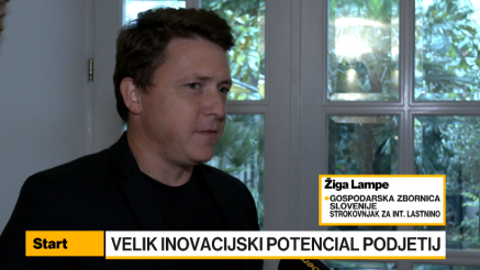 Lampe: Slovensko gospodarstvo ima še velik inovacijski potencial