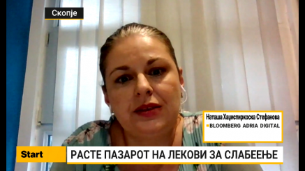 Хаџиспиркоска-Стефановa: Расте пазарот на лекови за слабеење