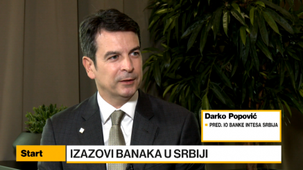 Popović: Neto profit Banke Intesa 11,9 milijardi dinara u prvih 6 meseci 2023.