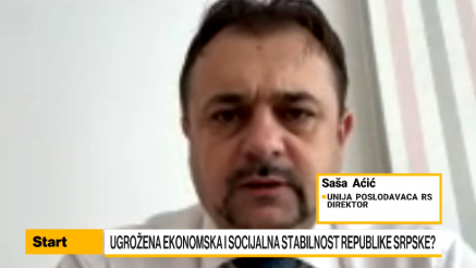 Aćić: Potrebna su nova radna mjesta, a ne veća minimalna plata