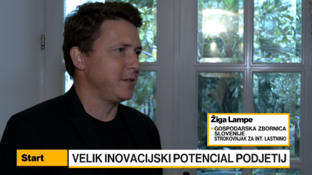 Lampe: Slovensko gospodarstvo ima še velik inovacijski potencial