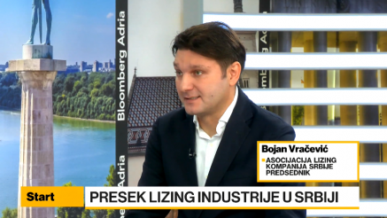 Vračević: Lizing industrija stabilno raste 13% na godisnjem nivou