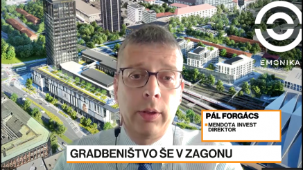 Pál Forgács o trgu nepremičnin, gradbeništvu in projektu Emonika