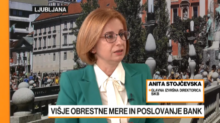 Anita Stojčevska, SKB, o obrestnih merah in kreditih
