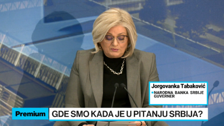 Jorgovanka Tabaković, Narodna Banka Srbije, guverner