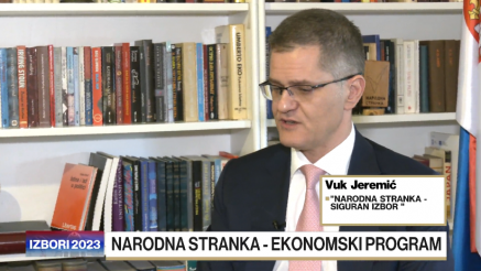 Vuk Jeremić o ekonomskom programu Narodne stranke