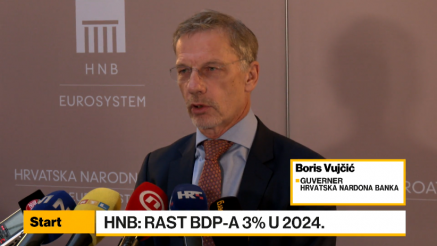 Vujčić: BDP u 2024. raste 3%, inflacija usporava na 4 %