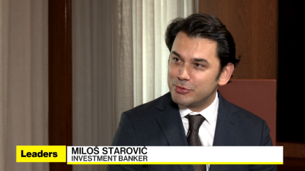 Miloš Starović, Investment banker