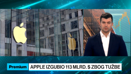 Pale akcije Apple-a zbog tužbe u SAD, zbrisano 113 mlrd. $