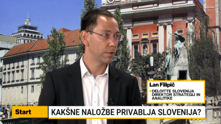 Filipič: Slovenija naj cilja na srednje velike tuje naložbe