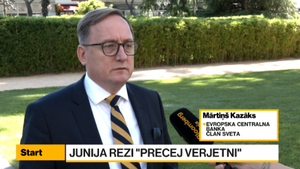 Kazāks: Junija verjetni rezi obrestnih mer s strani ECB