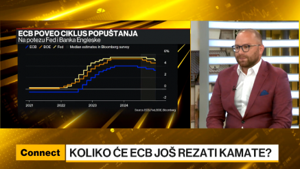 Blažeković: Niže kamate ECB-a neće se tako brzo preliti na cijene kredita