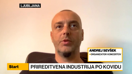 Sevšek: Prihodki v prireditveni industriji so še precej pod letom 2019