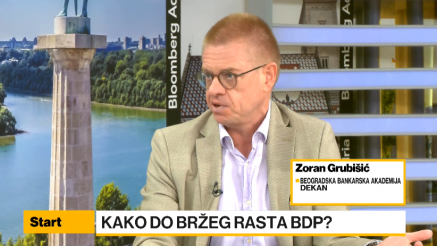 Grubišić: NBS gleda ''starijeg brata'' ECB- kamata niža do 1% do kraja 2024.