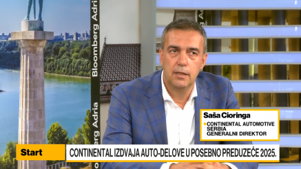 Cioringa: Continental nastavlja ulaganja u Srbiji sa novih 165 mil. evra