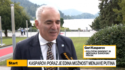 Kasparov: Možnost menjave Putina je le z ruskim porazom v vojni