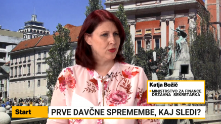 Božič: Davčne spremembe so odziv na pobude gospodarstva