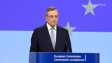 Mario Draghi poudaril pomen skupnega zadolževanja EU