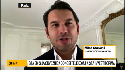 Starović: Postupak izdavanja Telekom obveznice strateški - od valute, iznosa, tajminga i marketinga