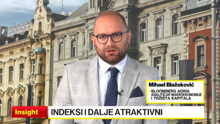 Insight: Atraktivno tržište dionica, smanjena premija za rizik obveznica