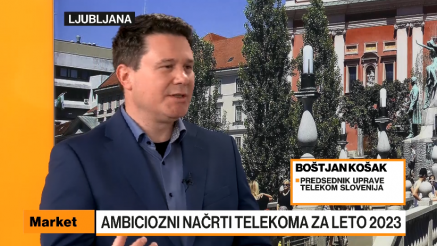 Boštjan Košak, CEO Telekom Slovenije: Imamo dobre podlage za preobrat