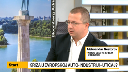 ​ Nestorov: Zbog krize u auto-industriji smanjenje porudžbine za 20 odsto