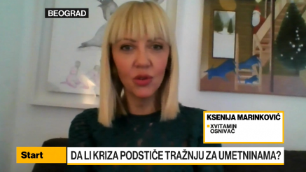 Marinković: U vremenima krize raste tražnja za umetničkim delima