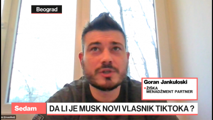 Jankuloski: Nije izvesno da će Musk kupiti TikTok