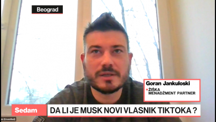 Jankuloski: Nije sigurno da će Musk kupiti TikTok