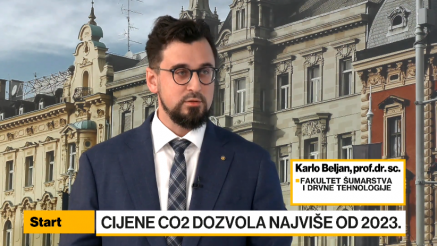 Beljan: Cijene CO2 dozvola utrostručit će se u idućem desetljeću