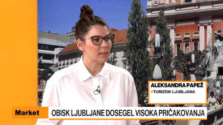 Aleksandra Papež, Turizem Ljubljana: Turisti potrošijo že 35 % več kot leta 2018