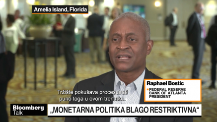 Bostic: Očekujem duge trgovinske pregovore i jedno smanjenje kamata 2025.