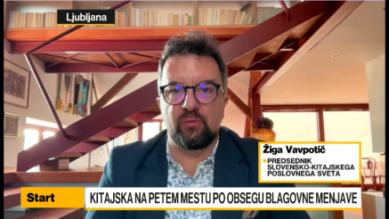 Vavpotič: Evropa zamuja, Kitajska je lahko dobra trgovinska partnerica