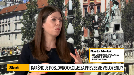 Merlak: Zanimanje za prevzeme in zderuzitve ostaja stabilno