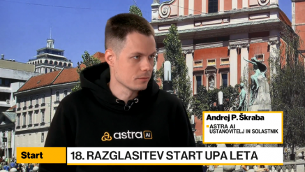 Škraba: Vizija je, da Astra AI postane asistent pri učnih procesih