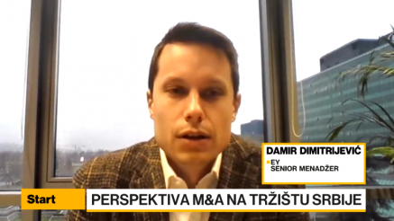 Dimitrijević: Zainteresovanost PE fondova i korporacija - pozitivan signal za M&amp;A na našem tržiš