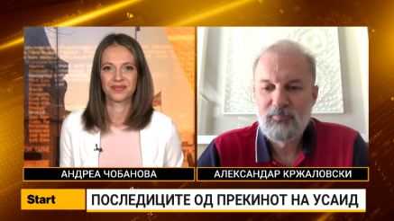 Кржаловски: Последиците од повлекувањето на УСАИД веќе се чувствуваат