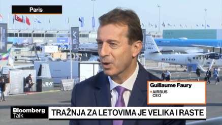 Faury: Airbus veruje u uspeh uprkos konkurenciji