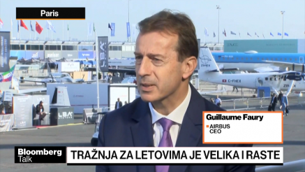 Faury: Airbus vjeruje u uspjeh uprkos konkurenciji