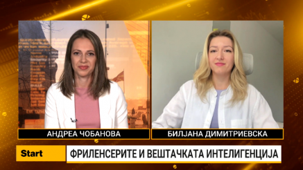 Димитриевска: Вештачката интелигенцијa го менува пазарот на фриленсерите