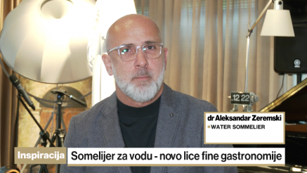 Somelijer za vodu - novo lice fine gastronomije