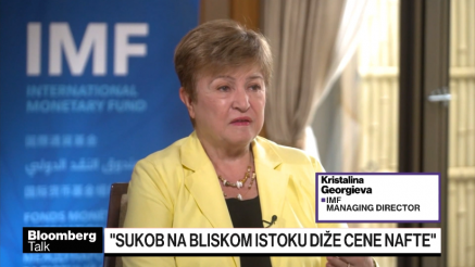 Georgieva: Sukob na Bliskom istoku i trgovinske tenzije prijete globalnom rastu
