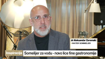 Somelijer za vodu - novo lice fine gastronomije